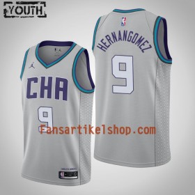 NBA Charlotte Hornets Trikot Willy Hernangomez 9 Jordan Brand 2019-2020 City Edition Swingman - Kinder